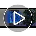 LED Sensory Bubble Wall Panel - 24"x16" Stainless Steel Therapy Light