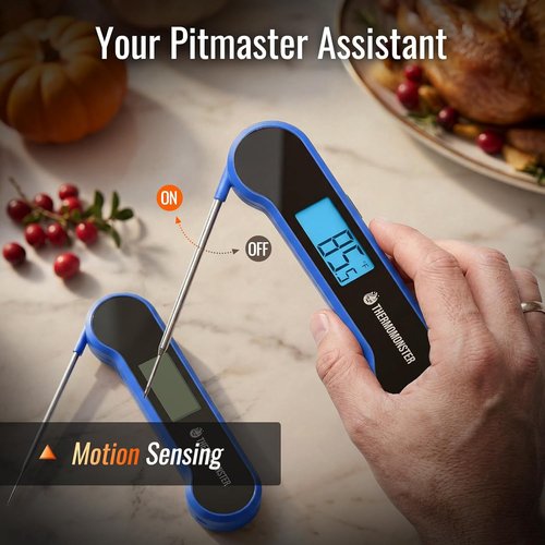 Instant Read Meat Thermometer by [Brand Name] - Digital Precision ±0.5℉ | Ideal for Cooking, BBQ & Gifts