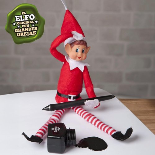 Christmas Elf Behaving Badly Plush Toy - Naughty Bendy Doll | 12-Inch Holiday Decor