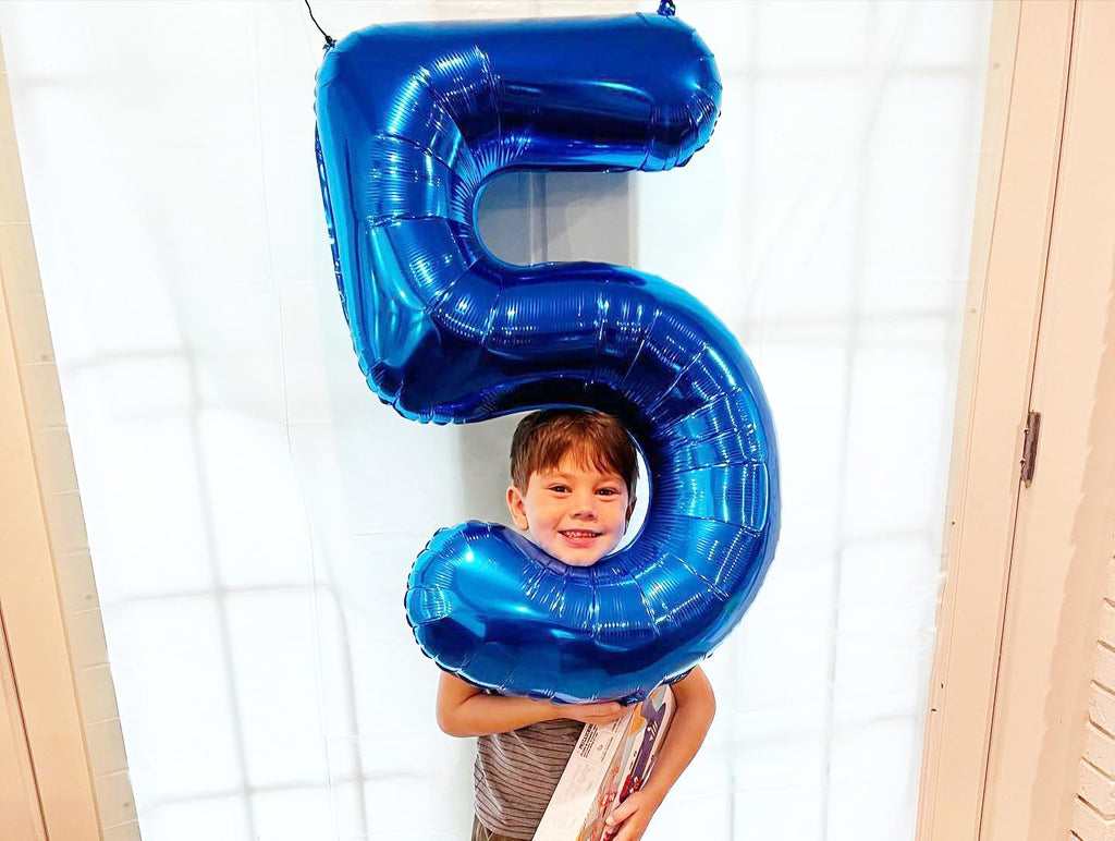Number 23 Balloon - Navy Blue 40 Inch Birthday Decoration for 23rd Year Celebration