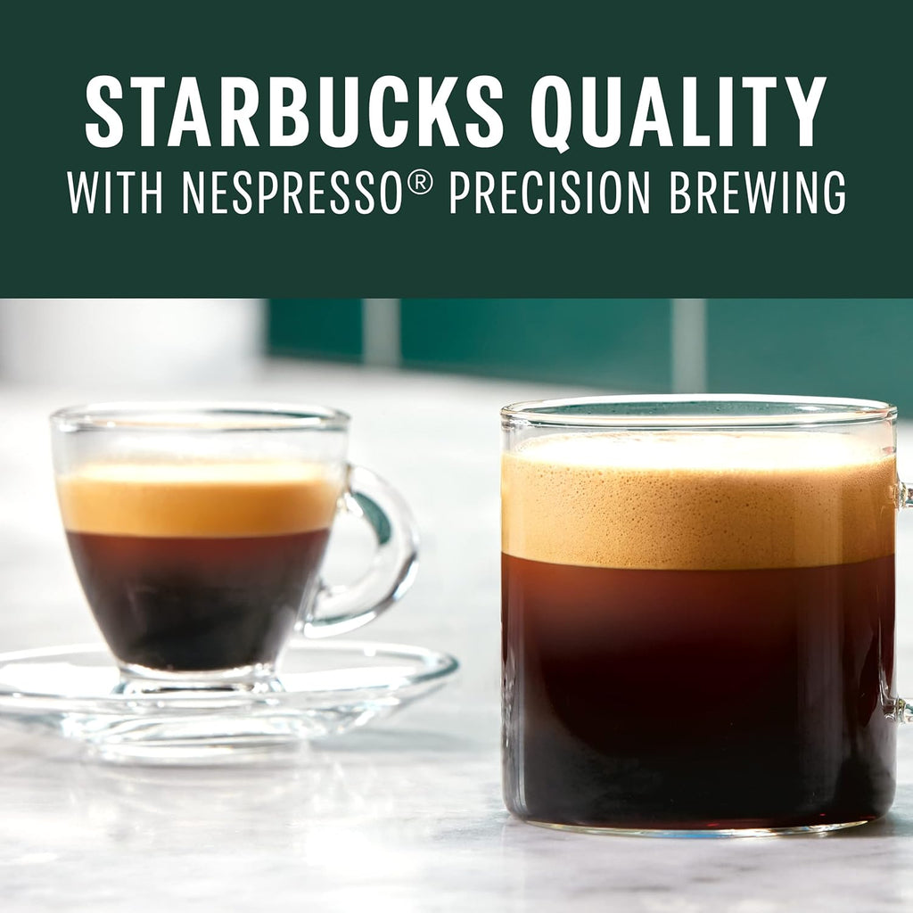 Starbucks by Nespresso Vertuo Dark Roast Coffee Pods - French Roast, 32-Count, Brews 7.8 Oz.