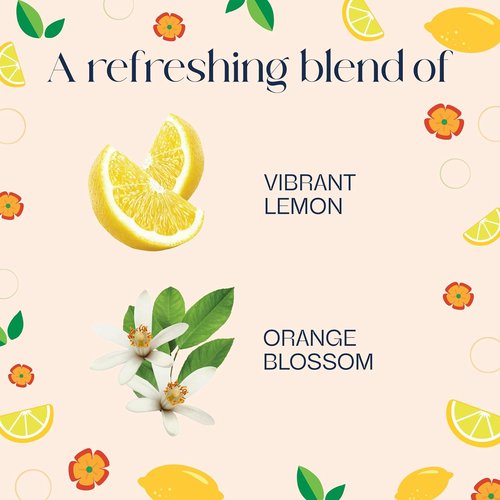 Glade PlugIns Refills Air Freshener - Lemon Zest & Poppy Scented Essential Oils | 0.67 Fl Oz, 5 Count