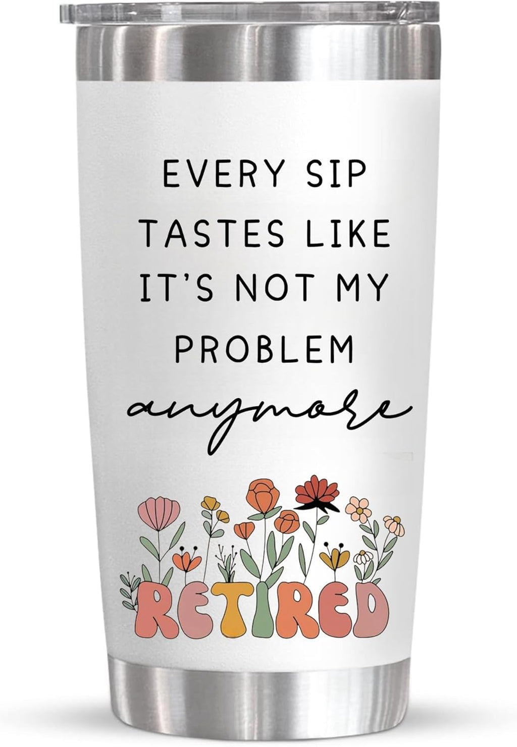 Skiennix 20 Oz Tumbler - Perfect Retirement Gift for Coworkers & Friends | Goodbye Farewell Design