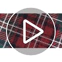 Willinglong 3-Piece Red & Green Tartan Plaid Christmas Kitchen Mats Set (Red/Green Plaid) - 16.9 x 29.9in + 16.9 x 46.9in Runner
