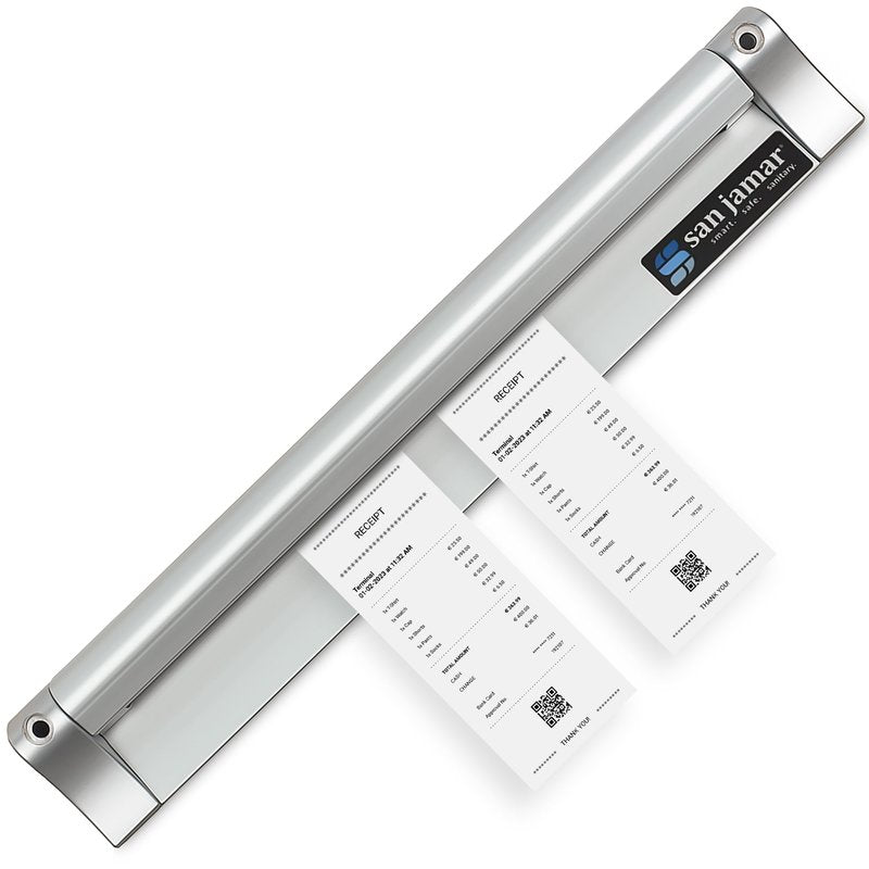 San Jamar Check Rack with Mounting Screw Pack for Kitchens and Restaurants, Stainless Steel, 24 Inches, Silver