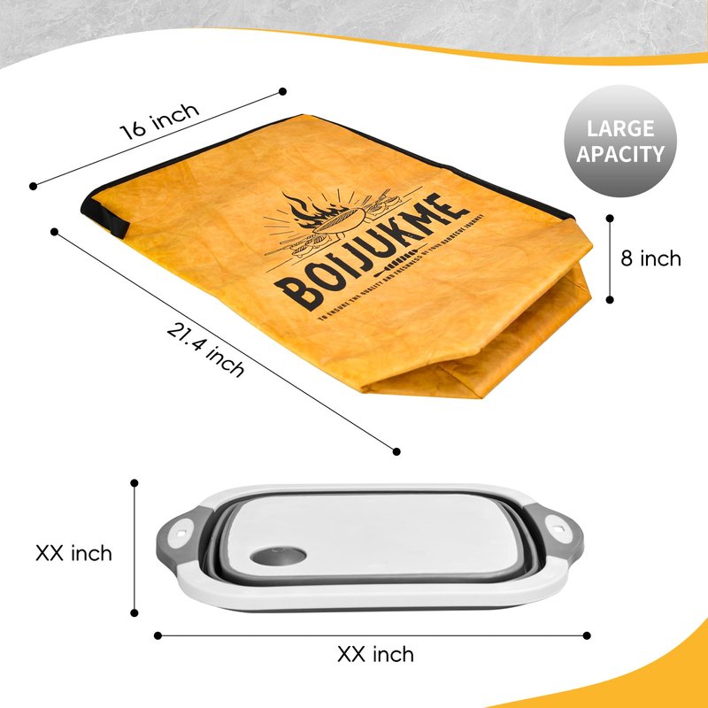 BBQ Blanket for Resting Meat,Insulated Meat Resting Bag for Smoking Meat Accessories,3 in 1bbq prep tub ，Rest Ez BBQ Blanket,Reusable Meat Resting Bag