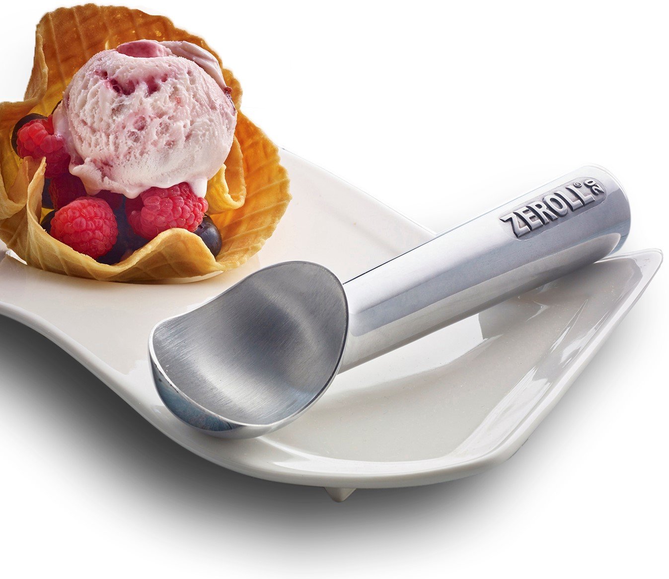 Zeroll Ice Cream Scoops (1020 & 4-Ounce) Bundle in Silver