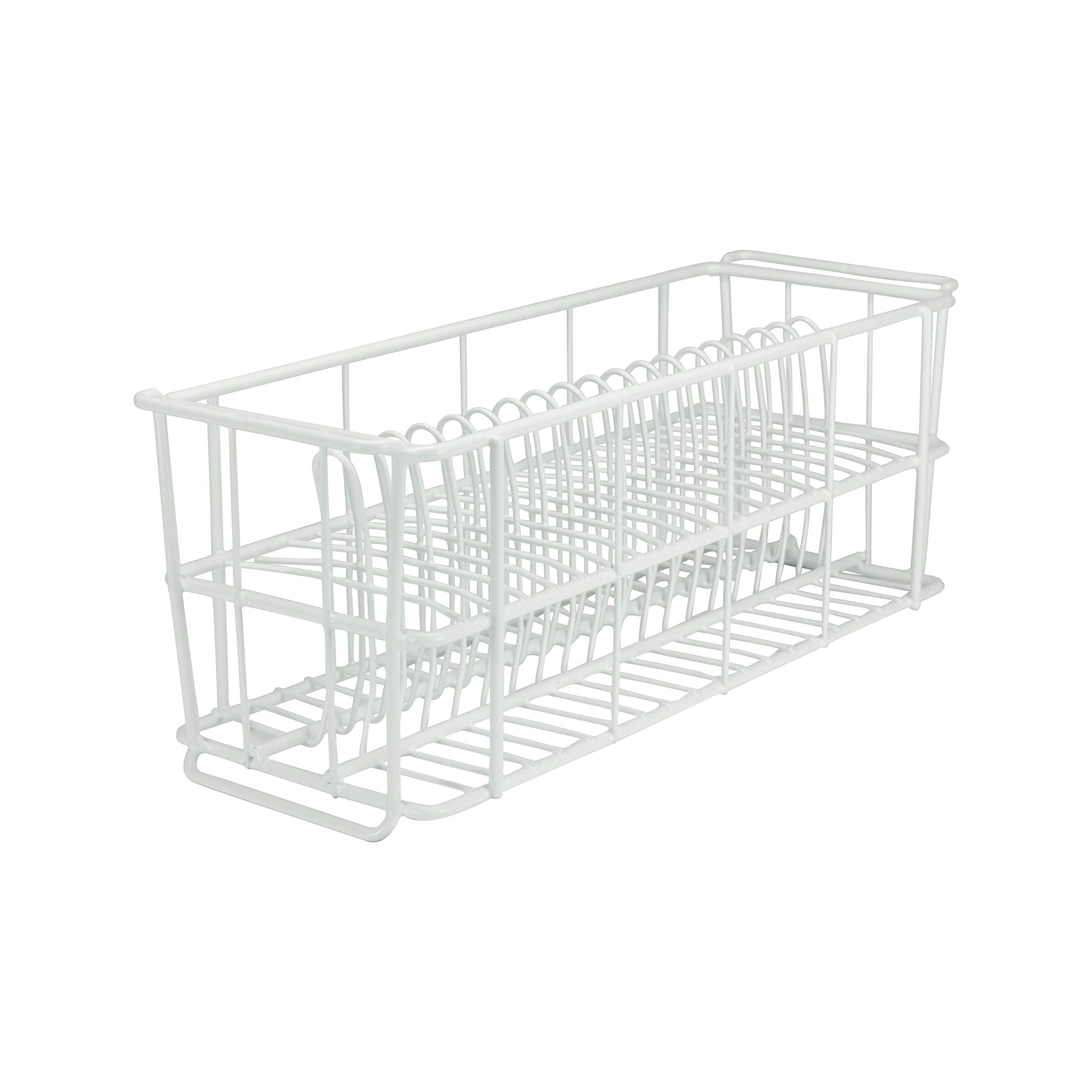 10 Strawberry Street 20-Compartment Bread & Butter Plate Rack (Holds 6" Plates)