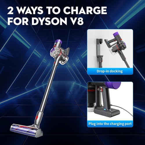 Dyson Replacement Battery - 21.6V 7000mAh for V8 SV10 Absolute/Animal/Motorhead | Li-ion Power & Filters