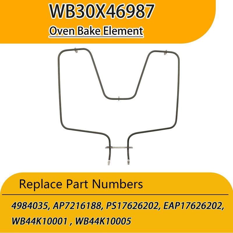 𝑼𝑷𝑮𝑹𝑨𝑫𝑬𝑫 WB30X46987 Oven Heating Element – Perfect Replacement for GE, Hotpoint, Kenmore Models 4984035, AP7216188, PS17626202, EAP17626202