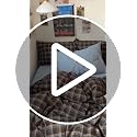 100% Washed Cotton Buffalo Plaid Duvet Cover Set - 3 Piece Full Size