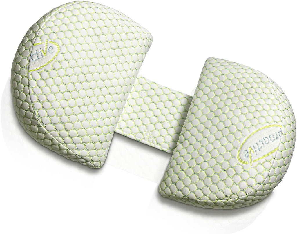 Oternal Pregnancy Pillow - Comfortable Maternity Support for Side Sleepers | Adjustable Cover, Back & Belly Relief