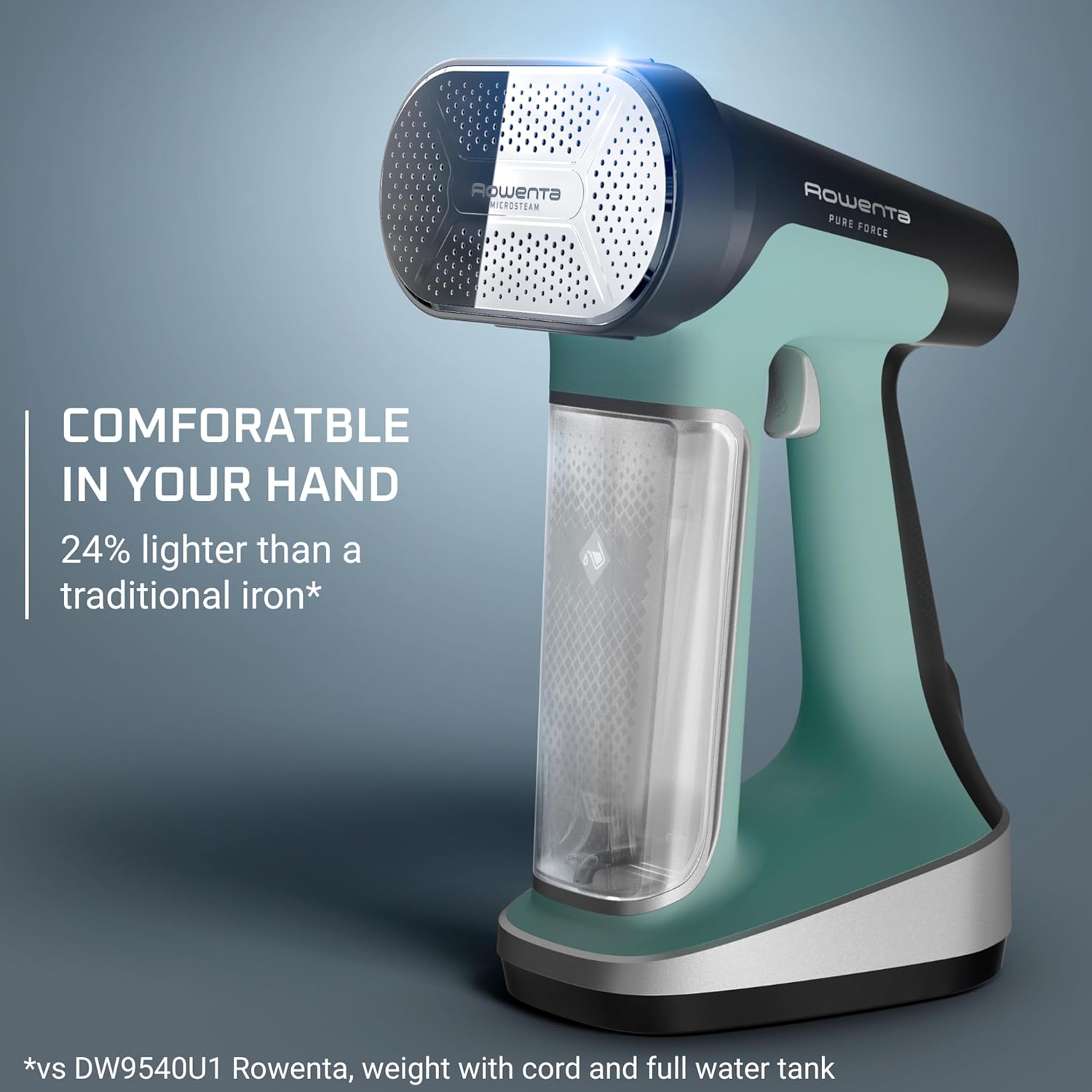 Rowenta Handheld Steamer - 2-in-1 Steamer & Iron, 1875W Power, Lightweight & Auto-Off | DR8822