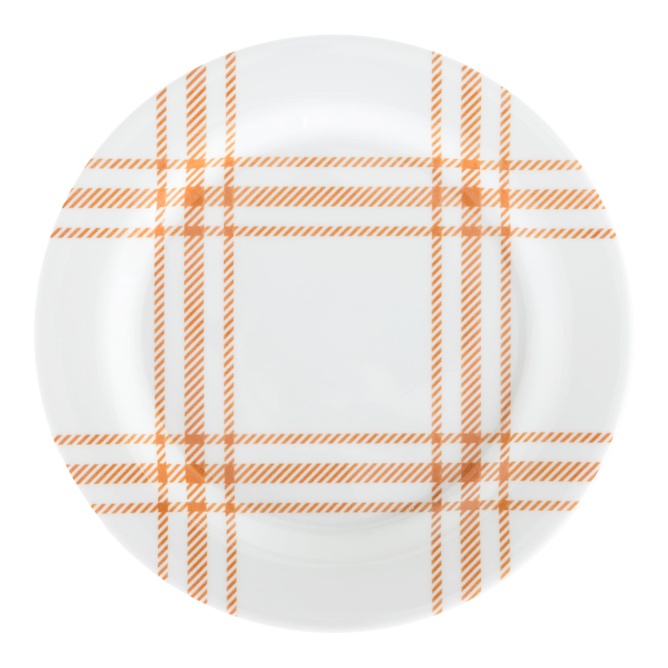 C.R. Gibson QAPS2-24068 Reusable Fall Plastic Plate Set for Thanksgiving, 9" Diameter, 4pcs