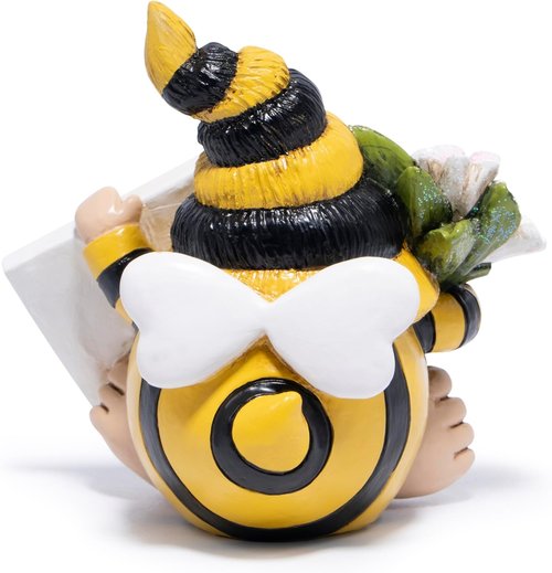 Hodao Positive Bee Figurine | Motivational Home Decor for Women - Stress Relief Gift for Office Desk