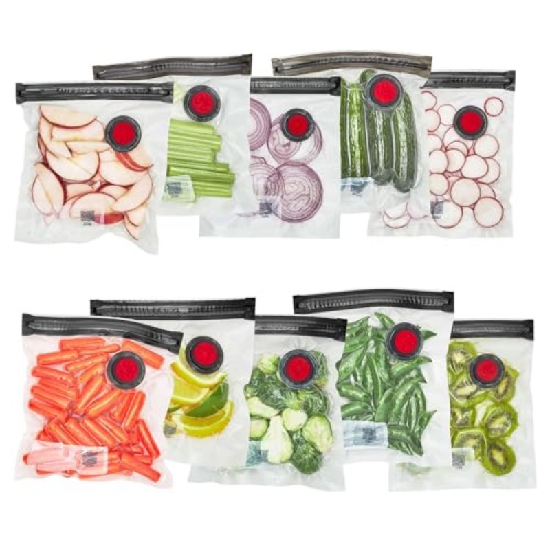 ZWILLING Fresh & Save 10-pc Vacuum Sealer Bags, Sous Vide Bags, Meal Prep - Small