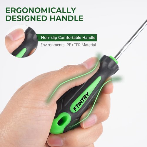 FTIHTRY 8PCS Precision Automotive Pick and Hook Set - Mini Oil Seal & O-Ring Remover (Green)