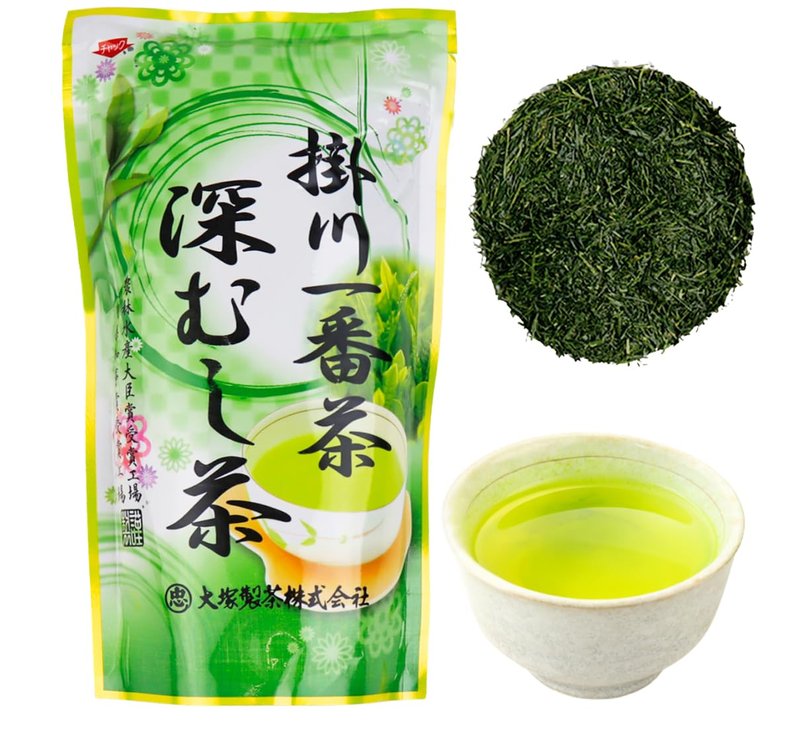 Otsuka Green Tea Co - First Spring Blend Sencha (Kakegawa First Harvest Deep Steamed Japanese Green Tea) 300g - Directly Imported from Kakegawa, Japan