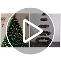 Showvigor 49FT Artificial Green Garland Christmas Decor for Festival & Wedding (Green)