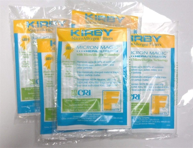 Kirby Santria Hepa bags Type F 10bags
