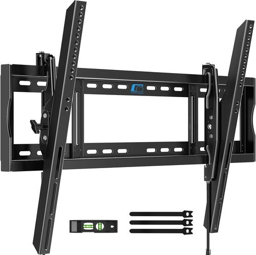 HOME VISION Heavy Duty Tilt TV Wall Mount Bracket - Fits 48-120 Inch Flat/Curved TVs, 200Lbs Capacity | Max VESA 800x600mm