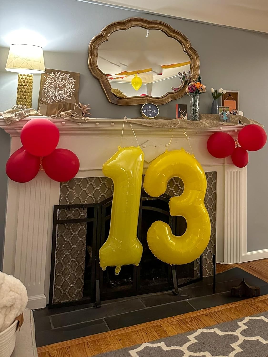 40-Inch Yellow Number 9 Balloon - Perfect for Birthday, Engagement, Wedding, Graduation Celebrations