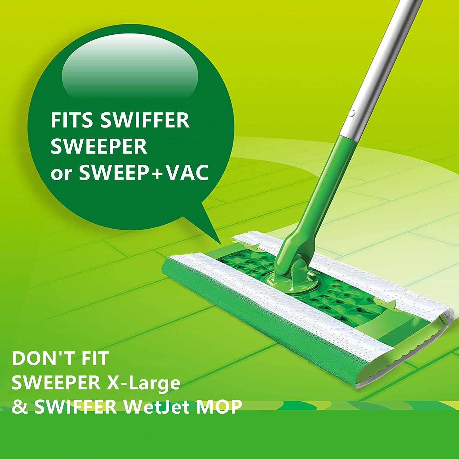 Skiennix Wet Mopping Pad Refills - 30 Count for Swiffer Sweeper | Ultra-Absorbent Cleaning Cloths