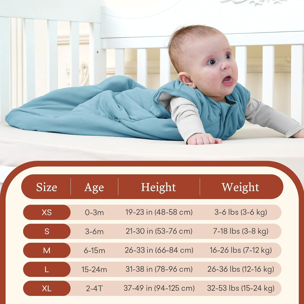 Sleep Sack - 1.0 TOG Soft Wearable Blanket for Babies 0-24 Months | Toddler-Friendly Design