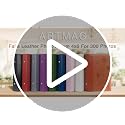 Large Leather Photo Album for 300 4x6 Photos - Dark Green