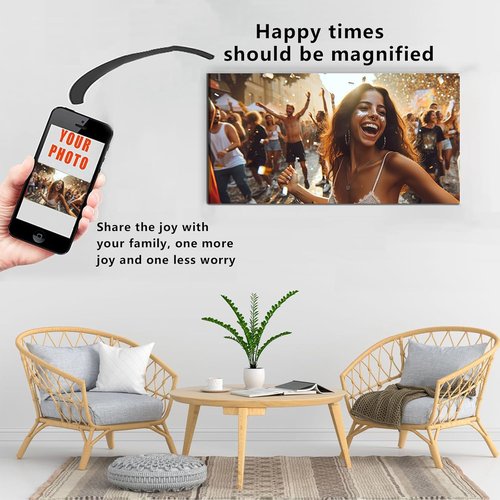 Custom Canvas Prints by [Brand Name] - Transform Your Photos into Stunning Wall Art | Perfect for Home Decor & Gifts (32”L x 16”W)
