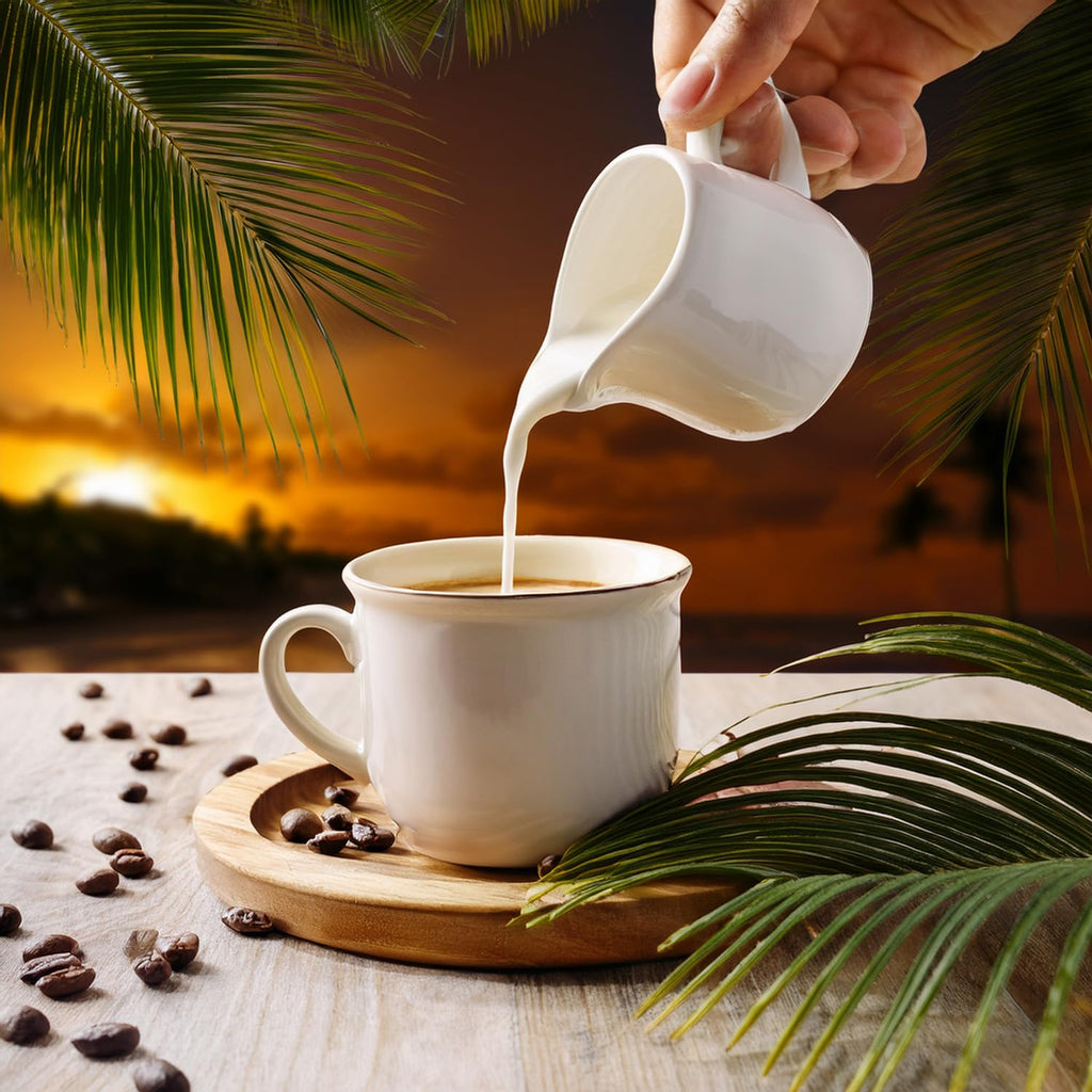 Fresh Roasted Coffee, Jamaican Me Crazy Flavored Coffee, 2 lb (32 oz), Medium Roast, Kosher, Ground