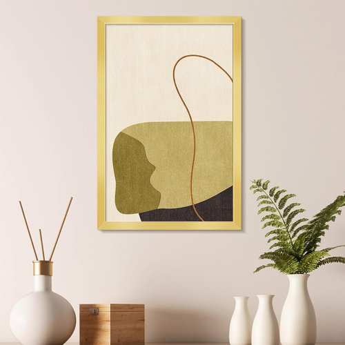 LaVie Home 12x18 Gold Picture Frame - HD Plexiglass Wall Display Frame for Vertical or Horizontal Use