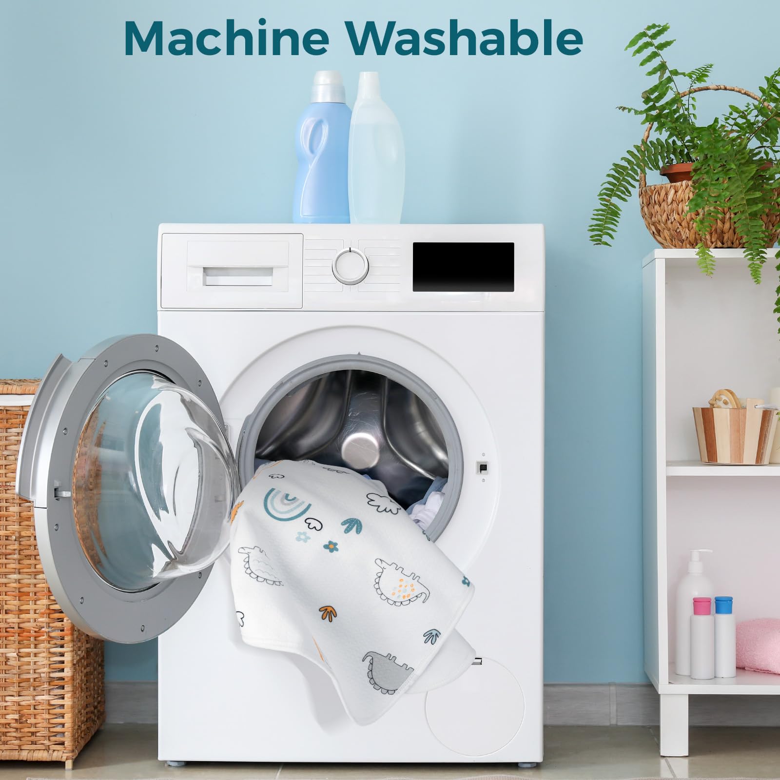 Waterproof Crib Pad, Washable Baby Cotton Changing Pads,39"X27"(1 Pack), Pee Proof Mattress Cover Toddler Bed, Toddler Mattress