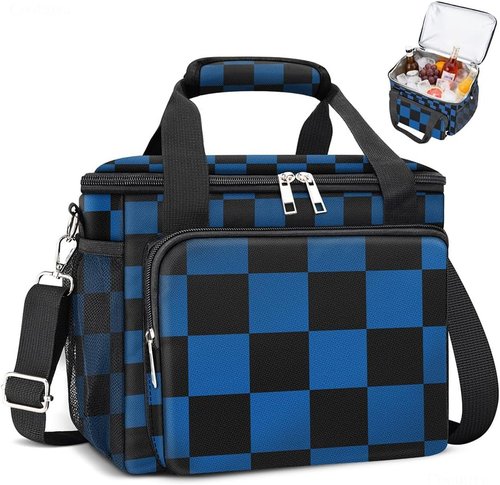 Coobiiya Insulated Lunch Bag - Leakproof Portable Cooler for Men | Ideal for Camping, Travel & Beach