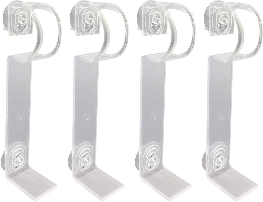 612 Vermont Window Candle Holders - Suction Cups & Safety Bracket | Fits Most Battery & Electric Candles (Pack of 4)
