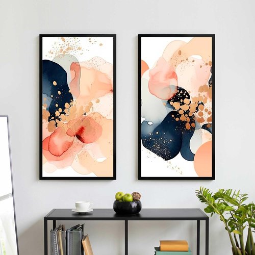 LaVie Home 27x40 Black Picture Frame - HD Plexiglass Wall Display for Vertical or Horizontal Use