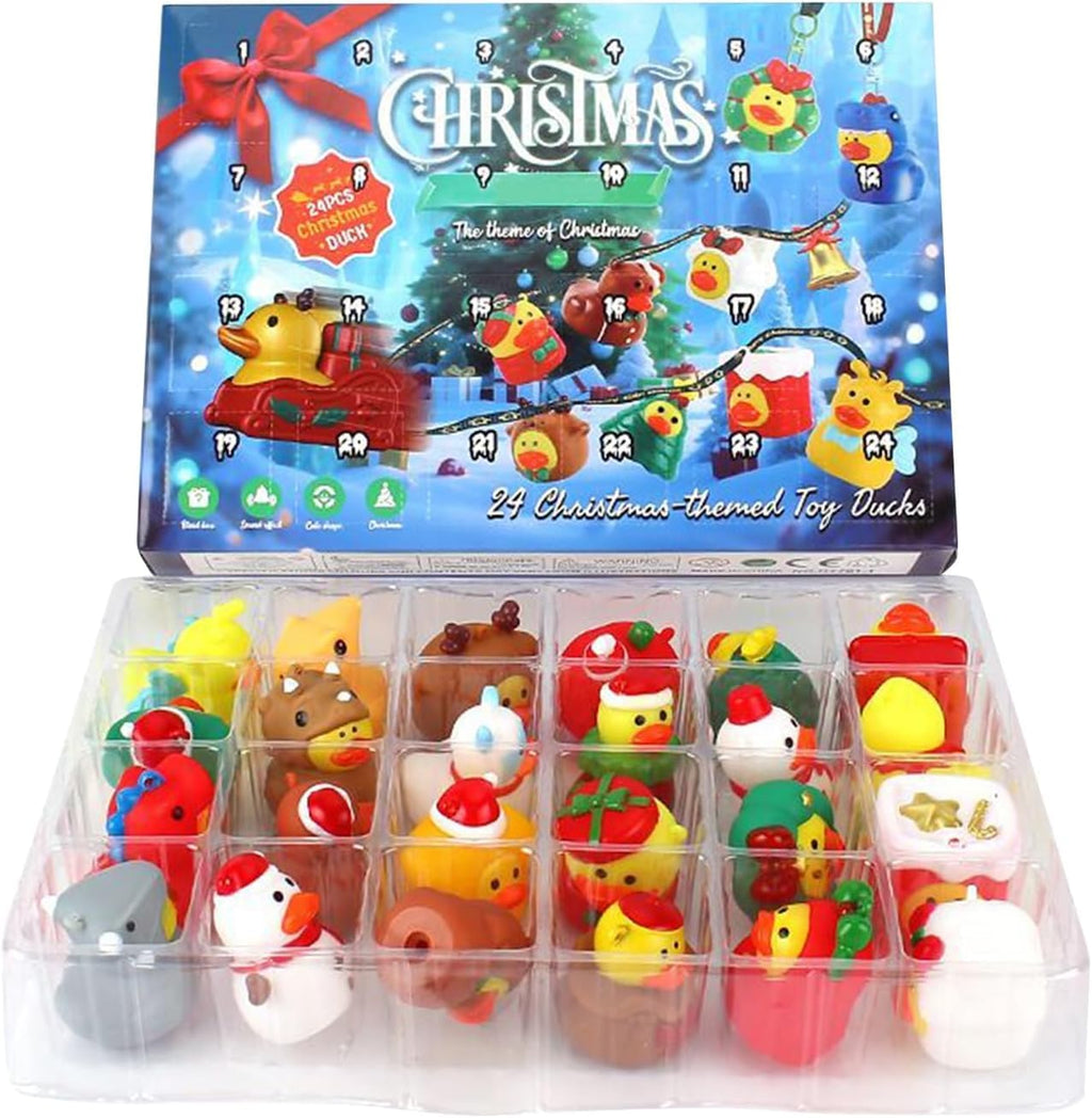 Rubber Ducks Advent Calendar 2025 - 24 Days of Surprises | Perfect Christmas Gift for Kids & Teens