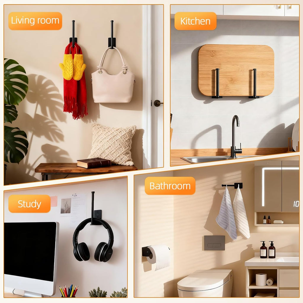 Stylisht RV Accessories Hat Organizer | 2-Pack Hat Rack for RV Essentials & Home Organization