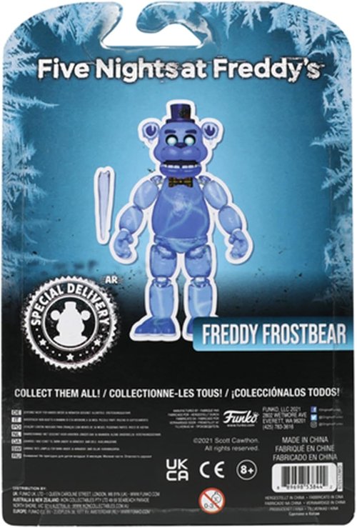 Freddy Frostbear Action Figure - Articulated 5-Inch Collectible | Five Nights at Freddy's