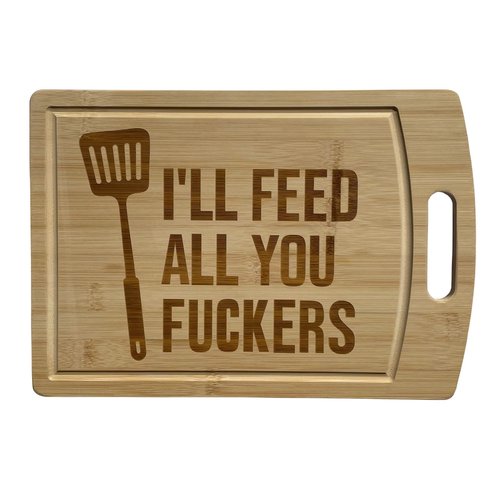 Funny, Cutting Boards, Charcuterie Board, Chopping Board, Personalized Cutting Boards, Laser Engraved, Bamboo Board, New Pattern (B-13" x 9")