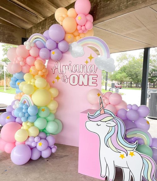 KBZVNAF Pastel Balloons - 50 Pack 12-Inch Multicolor Latex Balloons for Baby Showers & Birthday Parties