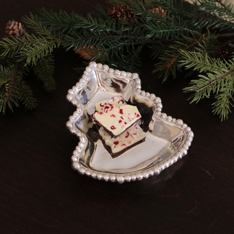 Beatriz Ball Giftables Holiday Christmas Tree Mini metallic Bowl