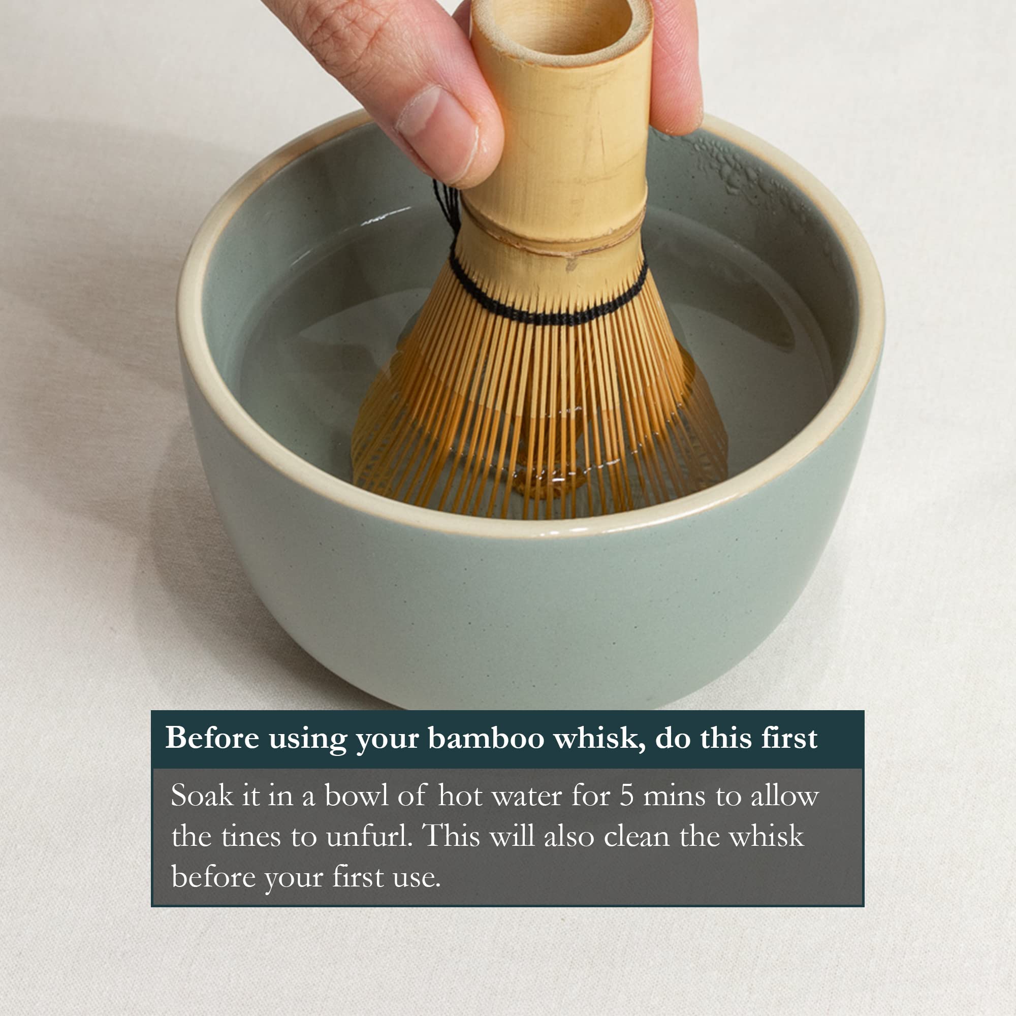 Japanese Bamboo Whisk (Chasen) Matcha Set for Traditional Matcha Tea Preparation by Naoki Matcha