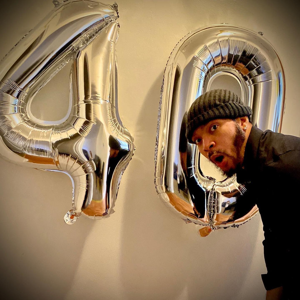 Silver Number Balloon - 40 Inch 0 Balloon | Perfect Birthday Decorations for Men & Women