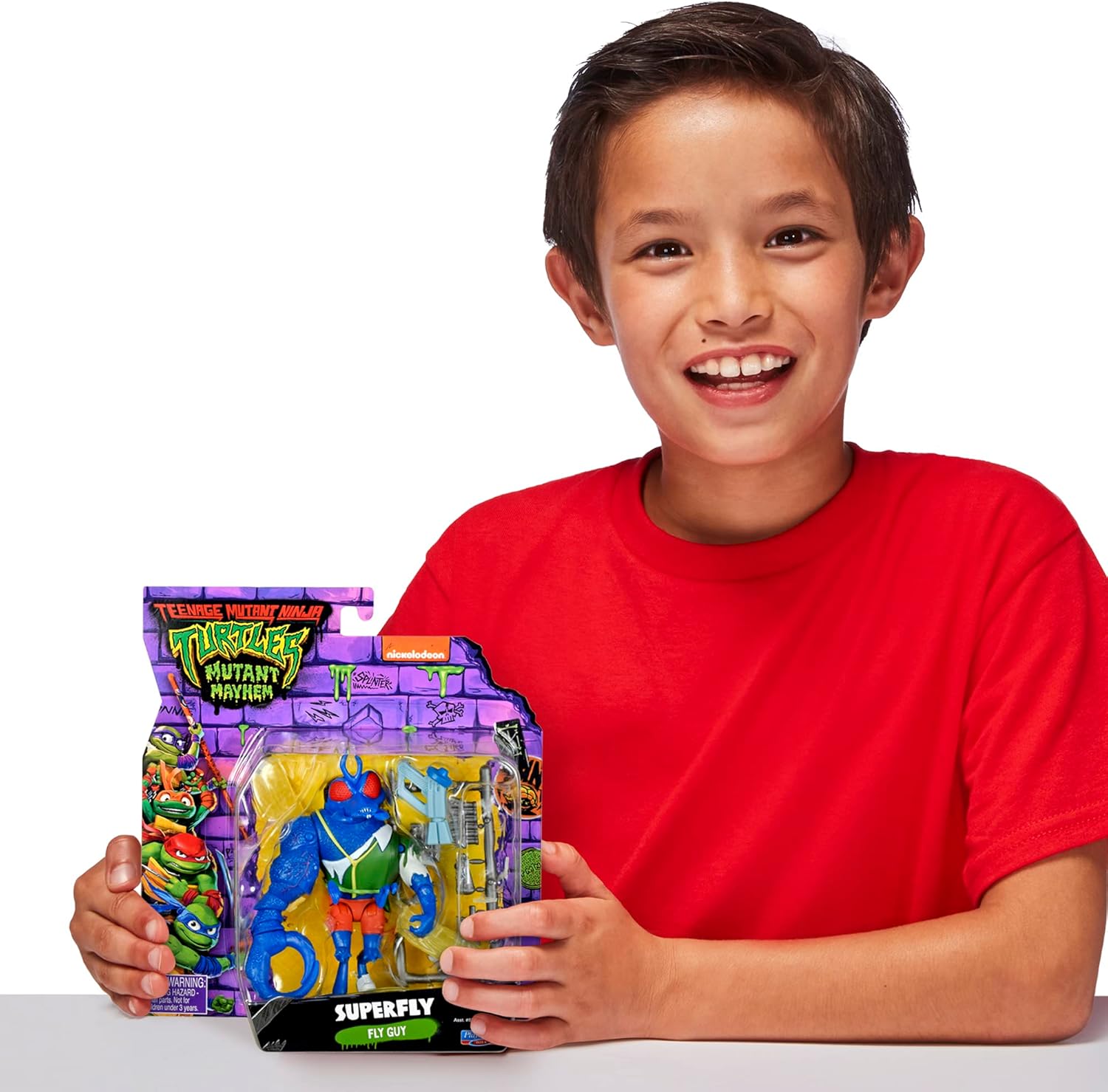 Playmates Toys | Teenage Mutant Ninja Turtles 4" Super Fly Action Figure - Collectible Toy