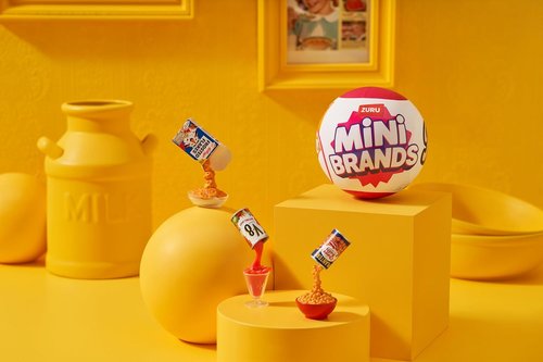 Mini Brands Retro Capsule 2-Pack - 60+ Mystery Mini Collectibles | Real Licenses & Rare Finds