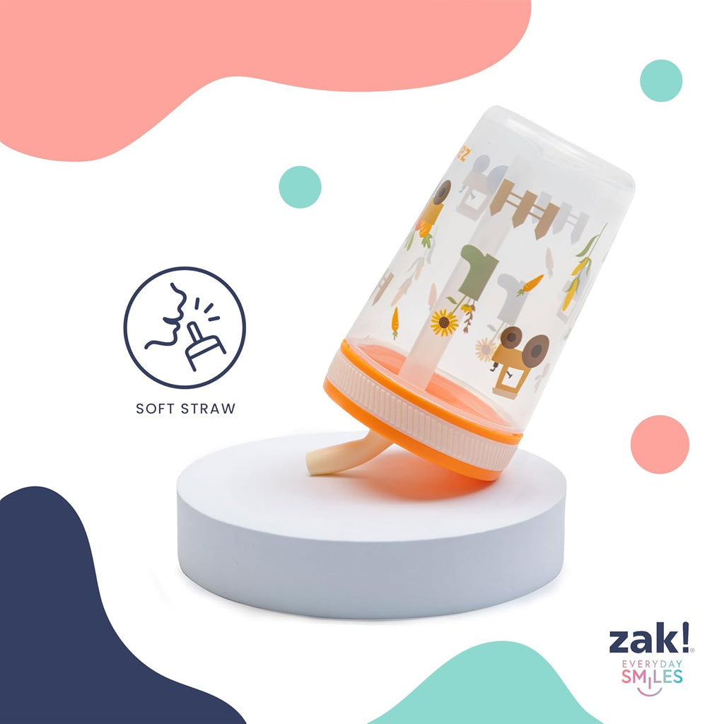 Zak Designs Bluey Kelso Toddler Cups - 15oz Leak-Proof Sippy Cups, 2-Pack for Travel & Home