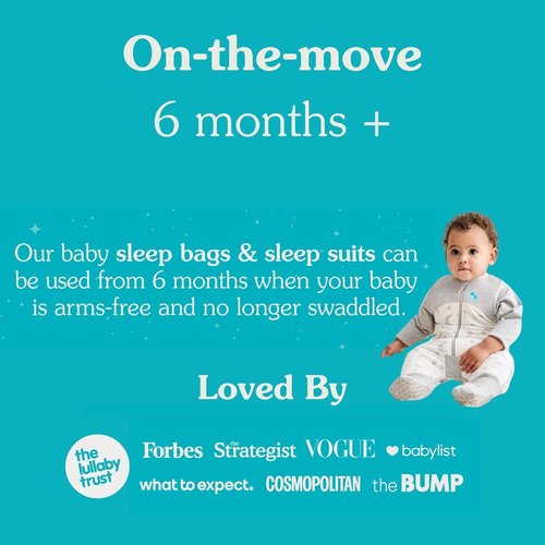 Love To Dream Organic Toddler Wearable Blanket - Super Soft Sleeping Sack with Footies, 4T | Pink, 1.0TOG