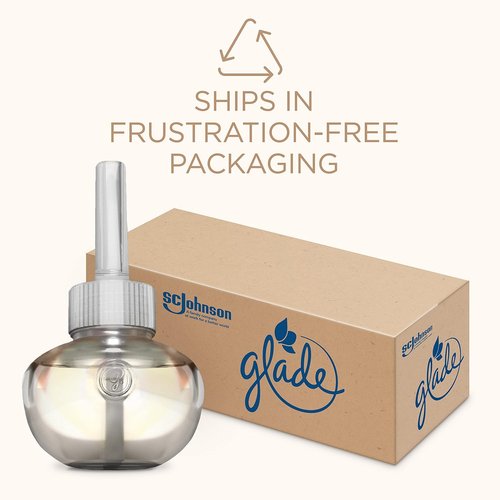 Glade PlugIns Refills Air Freshener - Clean Linen Scent with Essential Oils | 6.7 Fl Oz, 10 Count (Pack of 2)