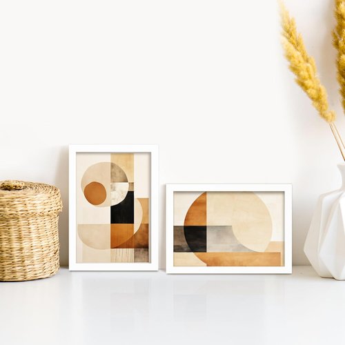LaVie Home 5x7 Picture Frame Set of 10 - Versatile White Frames for 4x6 or 5x7 Photos | Wall Gallery & Tabletop Display